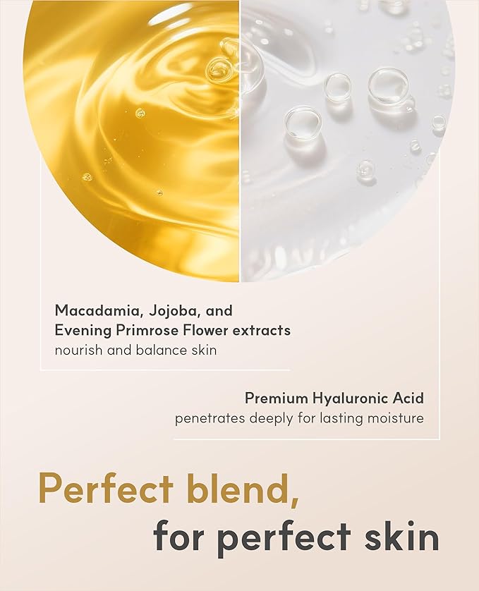 Here-Oh My First Hydrating Serum with Hyaluronic Acid | Facial Serum for Glowing Skin & Skin Barrier Repair | Korean Serum for Dry Skin & Sensitive Skin (5.24 fl oz)