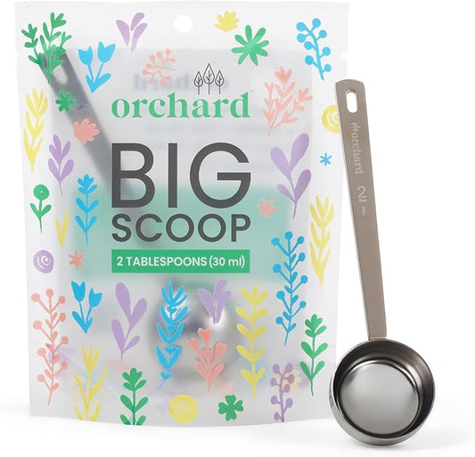 Stainless Steel Coffee Scoop - 2 Tablespoon (30ML) - Perfect Measuring Spoon for Coffee, Espresso, Protein, Tea, Laundry Detergent
