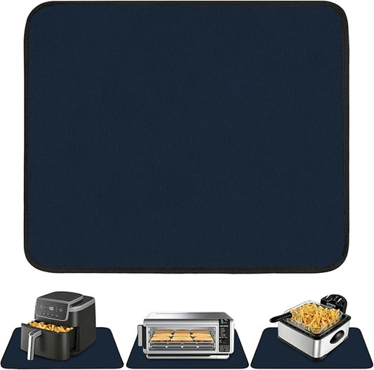 21x24in Heat Resistant Pad, Large Countertop Heat Protector Mat, Hot Pads for Kitchen Under Appliances, Air Fryer Oven Mat