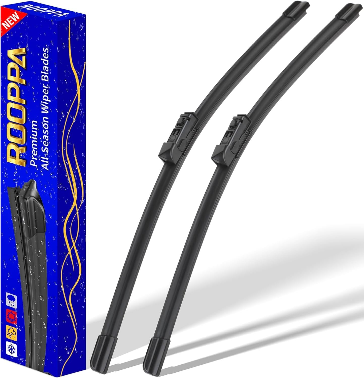 2 Wipers Replacement for 2018-2021 Toyota CHR C-HR Subaru Crosstrek / 2015-2021 Lexus NX200t NX300 NX300h, Automotive Windshield Wiper Blades Original Equipment Replacement - 26"/16" (Set of 2)