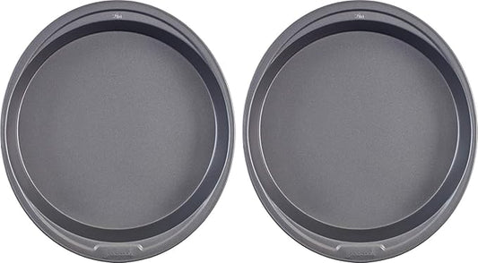 GoodCook 9-Inch Round Nonstick Cake Pan Set (2-Pack) – Heavy-Duty Carbon Steel Bakeware with Easy-Clean Non-Stick Coating – Oven & Dishwasher Safe Baking Pans for Layer Cakes, Cheesecakes, and More