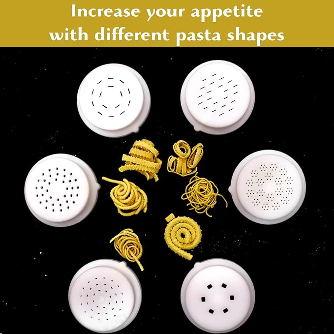Pasta Shape Discs Fit For Philips Automatic Pasta & Noodle Maker, Philips Pasta Maker Attachments, Kitchen Appliances, Accessory Kit (Torchietti Ondulati)