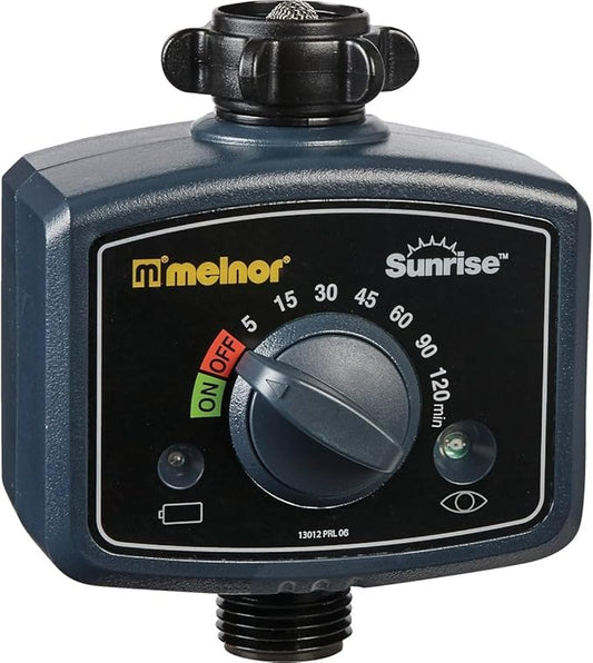 Melnor Sunrise Morning Water Timer - Automatically Water Your Lawn and Garden When Sun Rises