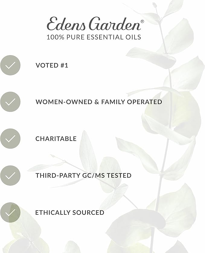 Edens Garden Energy Boost Essential Oil Blend- 100% Pure Premium Grade, Undiluted, Natural, Therapeutic, Aromatherapy, The Best for Diffusing, Kid Safe, Humidifiers, Skin 10 ml (.33 fl oz)