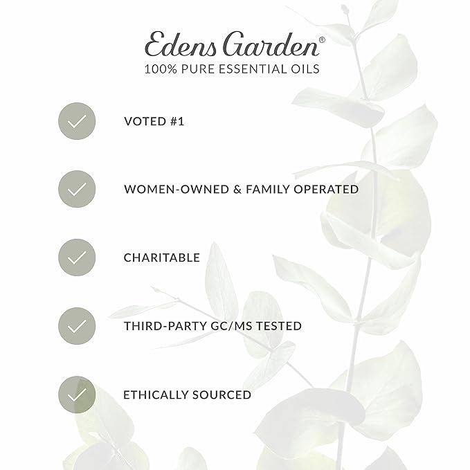 Edens Garden Muscle Relief Bath & Body Oil – Pure Essential Oils & Vitamin E for Massage, Moisturizing, Sore Muscles & Joints – Soothing & Scented with Peppermint & Wintergreen Oils, 2 fl oz (59 ml)