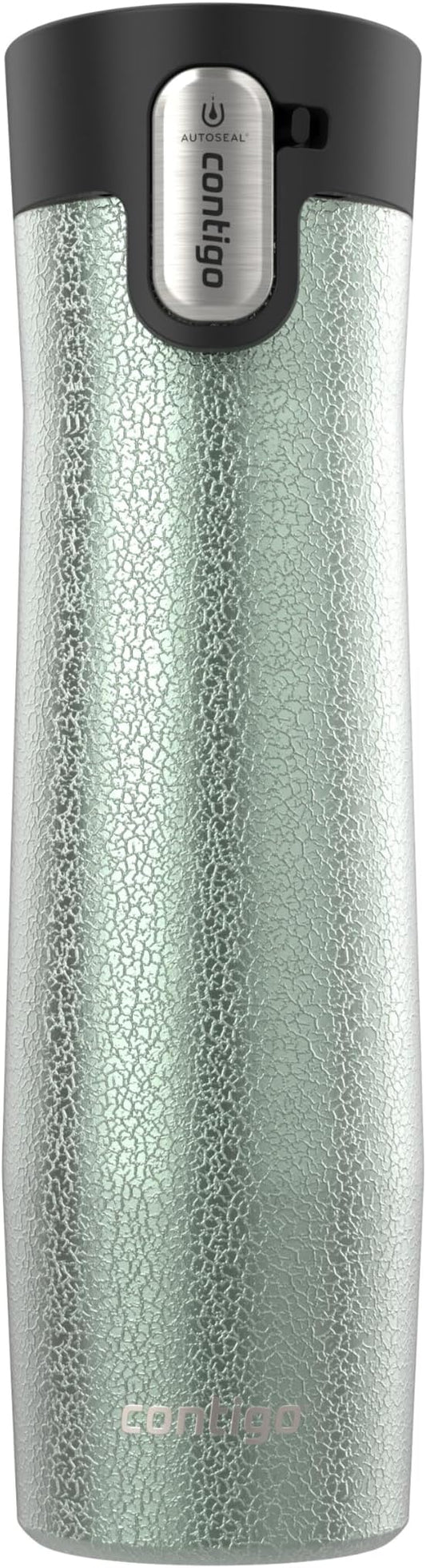 Contigo AUTOSEAL West Loop Vacuum-Insulated Stainless Steel Travel Mug with Easy-Clean Lid 24 oz Crystal Agave