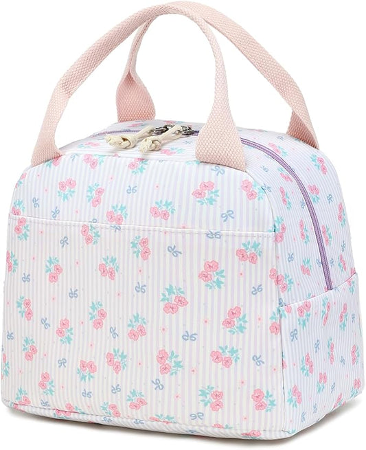 Bluboon Lunch Box for Women Cute Lunch Bag Reusable Insulated Lunch Bags Large Capacity Lunchbox Cooler for Work Picnic or Travel