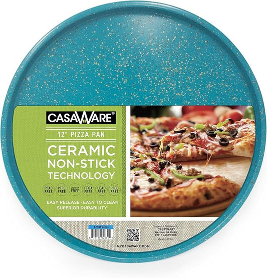 casaWare Pizza/baking Pan 12-inch (Blue - Granite)