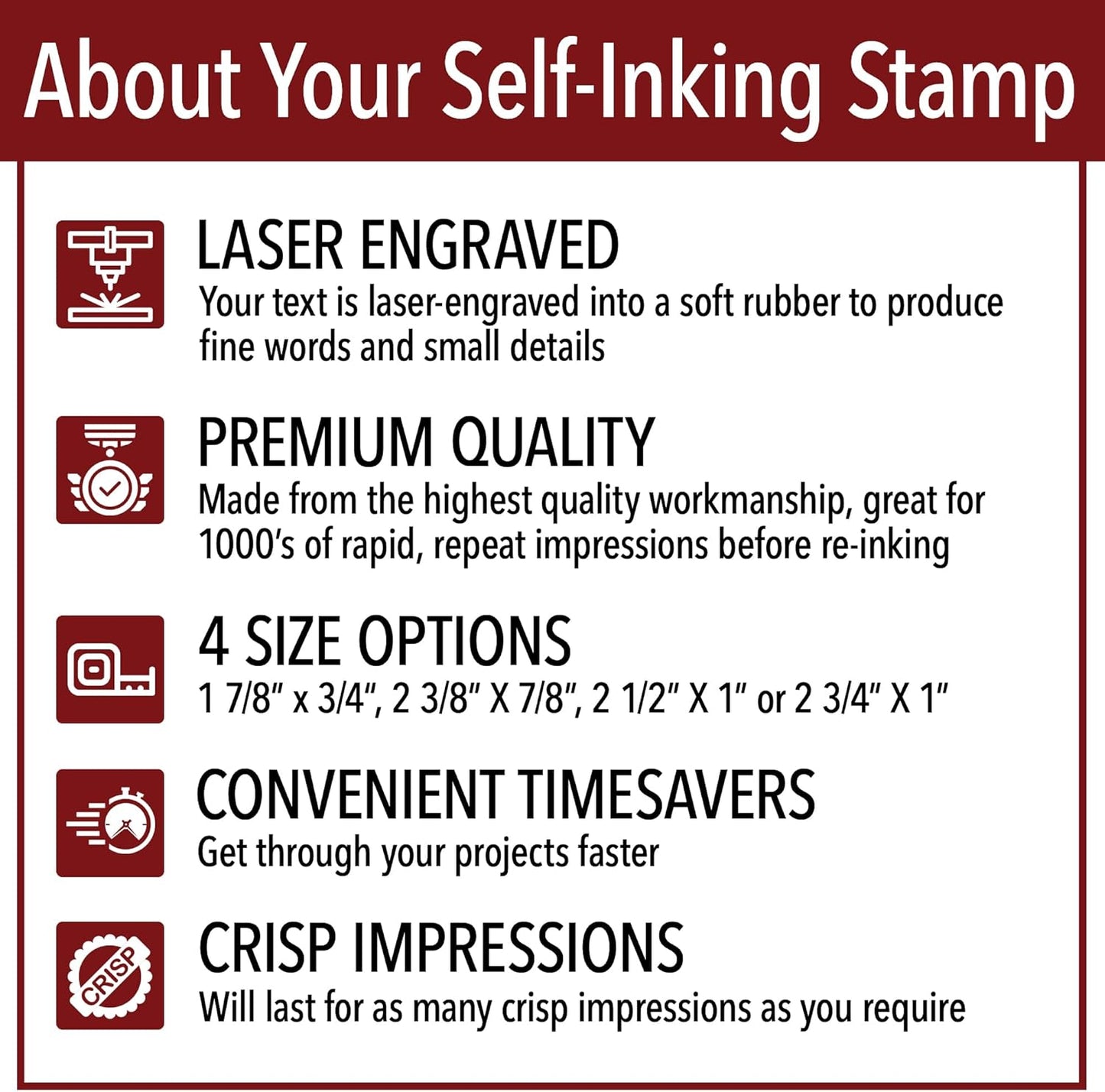 Air Mail Office Stamp | 4 Different Sizes | 20 Designs | Multiple Color Options | Perfect for Quick Validation of Office Documents (Air Mail, Xtra Large)