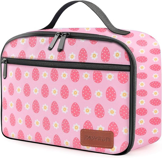 Lunch Box Kids, Insulated Lunch Bag for Women Men, Cooler Reusable Cute Lunch Containers for Boy & Girls, Adults Leak Proof Large Lunch Tote Bags for School, Work, Travel, Picnic Outdoor and Beach