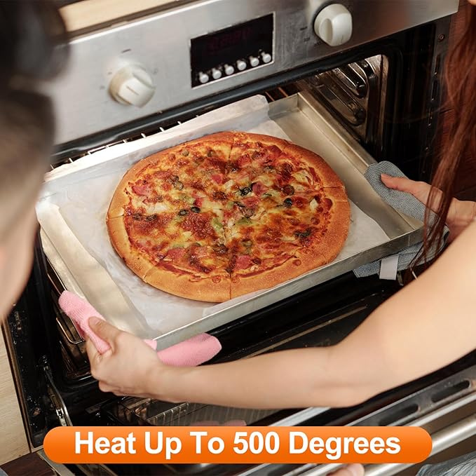 uxcell 15.7IN x 9.8FT Silicone Baking Mat Rolls, Heat Resistant Baking Mats, Non-Stick Pastry Mats, Non-Slip Countertop Mats, Refrigerator Liners White