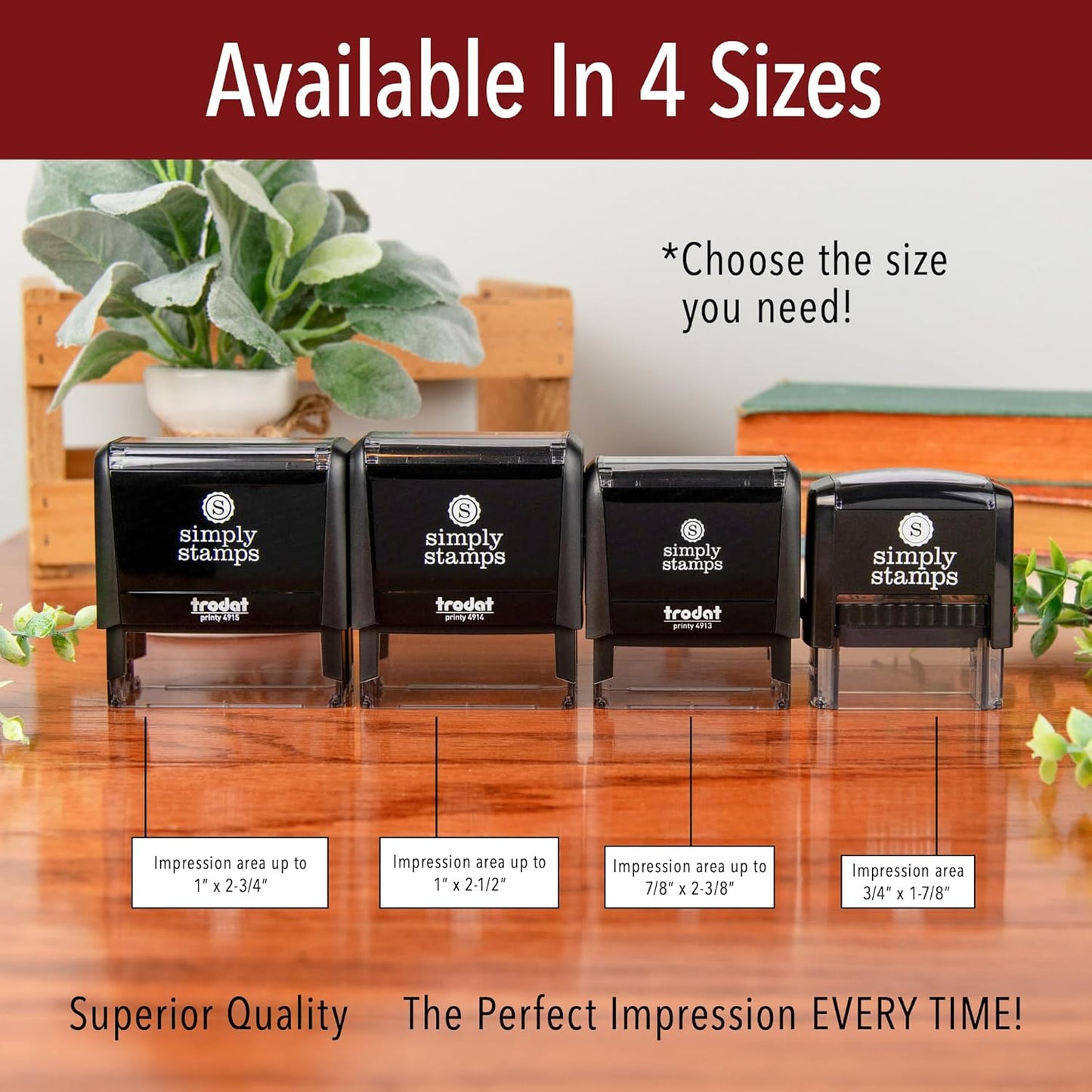 Return to Sender Office Stamp | 4 Different Sizes | 20 Designs | Multiple Color Options | Perfect for Quick Validation of Office Documents (Return to Sender, Xtra Wide)