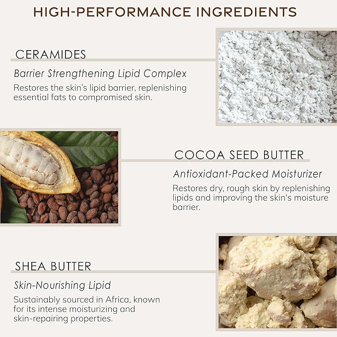 Deep Steep Body Butter with Ceramides for Intense Moisture 6oz (6 Ounces (Pack of 1), Honey Blossom)