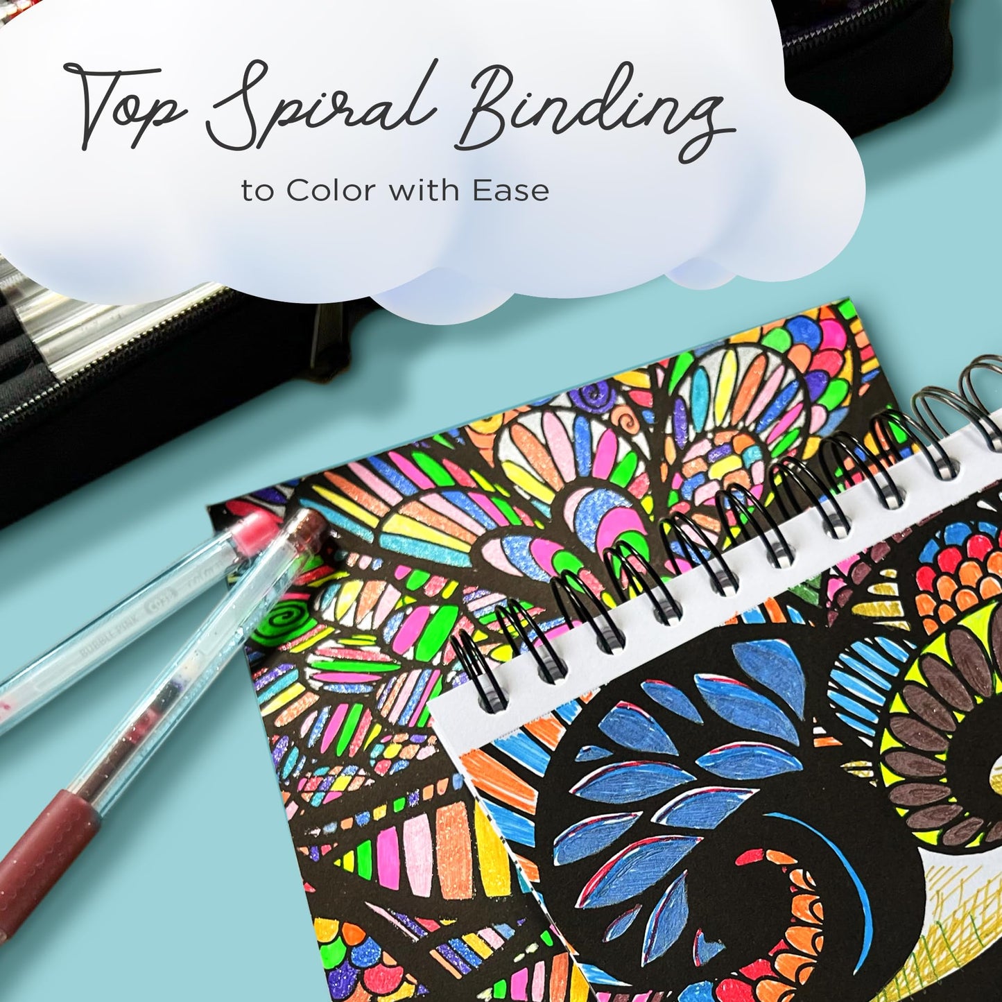 ColorIt Traveling Doodles Illustrated By Virginia Falkinburg