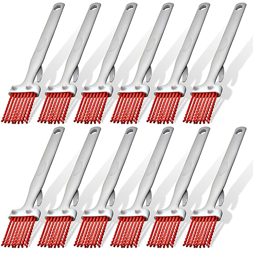 CFS 4040305 Silicone Basting Brush with Hook, 2", Red (Case of 12)