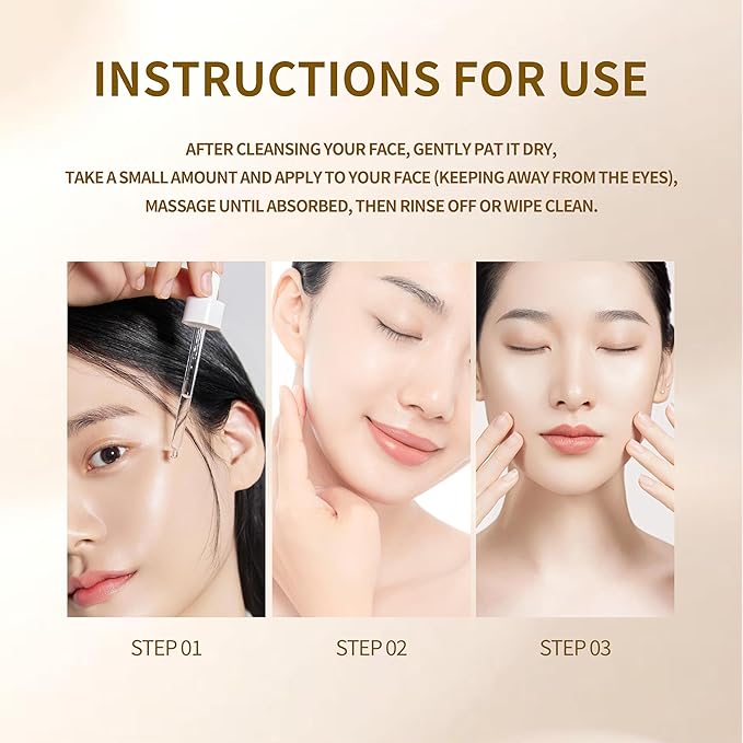 Glow Rice Ampoule Duo Set Day & Night | Exfoliating Facial Peels, Black & White Rice Extract, BHA Salicylic Acid, Niacinamide, Pore Refining & Oil Balancing