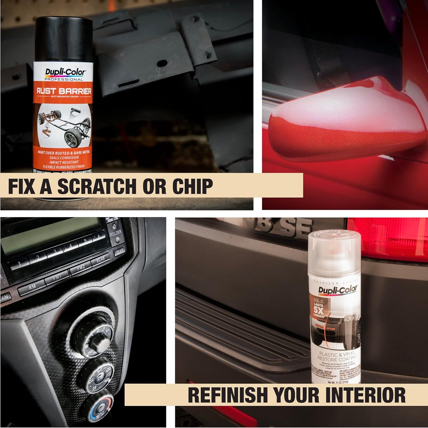 Dupli-Color AGM0340 Scratch Fix All-In-1 Exact-Match Automotive Touch-Up Paint – General Motors Silver – 0.25 oz. Paint Pen