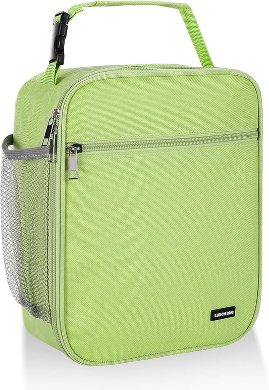 Lovoeo Lunch box Lunch bag for men women Insulated Lunchbox Lunch bags for Work Picnic Travel (Light green)