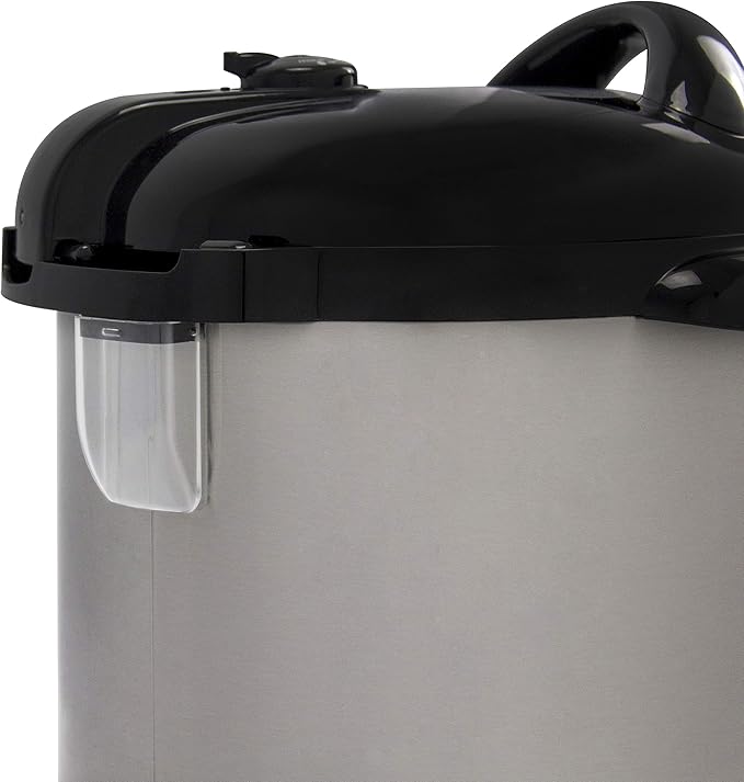 Nesco NPC-9 Smart Electric Pressure Cooker and Canner, Stainless Steel, 9.5 Qt
