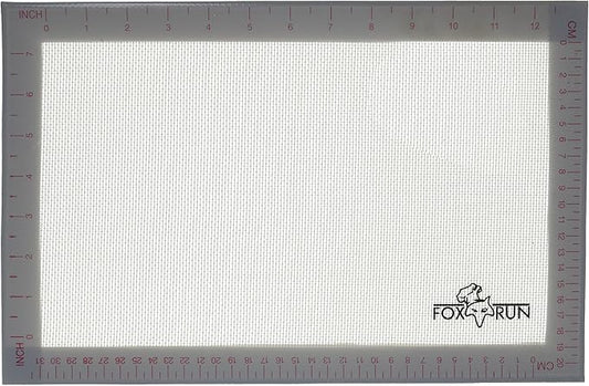Fox Run Non-Stick Baking Mat, Silicone, 14.25-Inch x 9.25-Inch