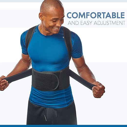 Back Brace Posture Corrector for Men and Women - Adjustable Posture Brace for Upper and Lower Back Pain Relief - Muscle Memory Support Straightener (X-Large)