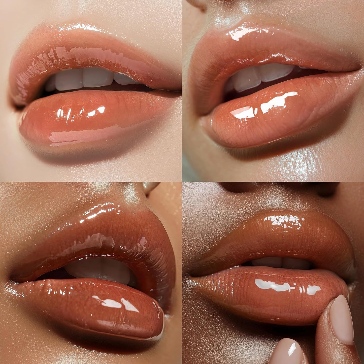 Espoir Couture Lip Tint Glaze #18 Tonka 0.14oz | Volumizing Lip Stain with Syrupy Shine | Long-Lasting & Vibrant Color for Radiant Lip Look | Moisturizing & Glossy Lip Tint | Korean Lip Makeup